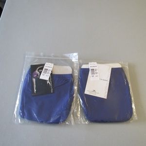 Girls Blue MotionWear Dance Briefs Size Large